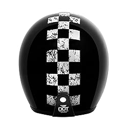 VCAN V85C 3/4 Open Face Motorcycle Helmet DOT