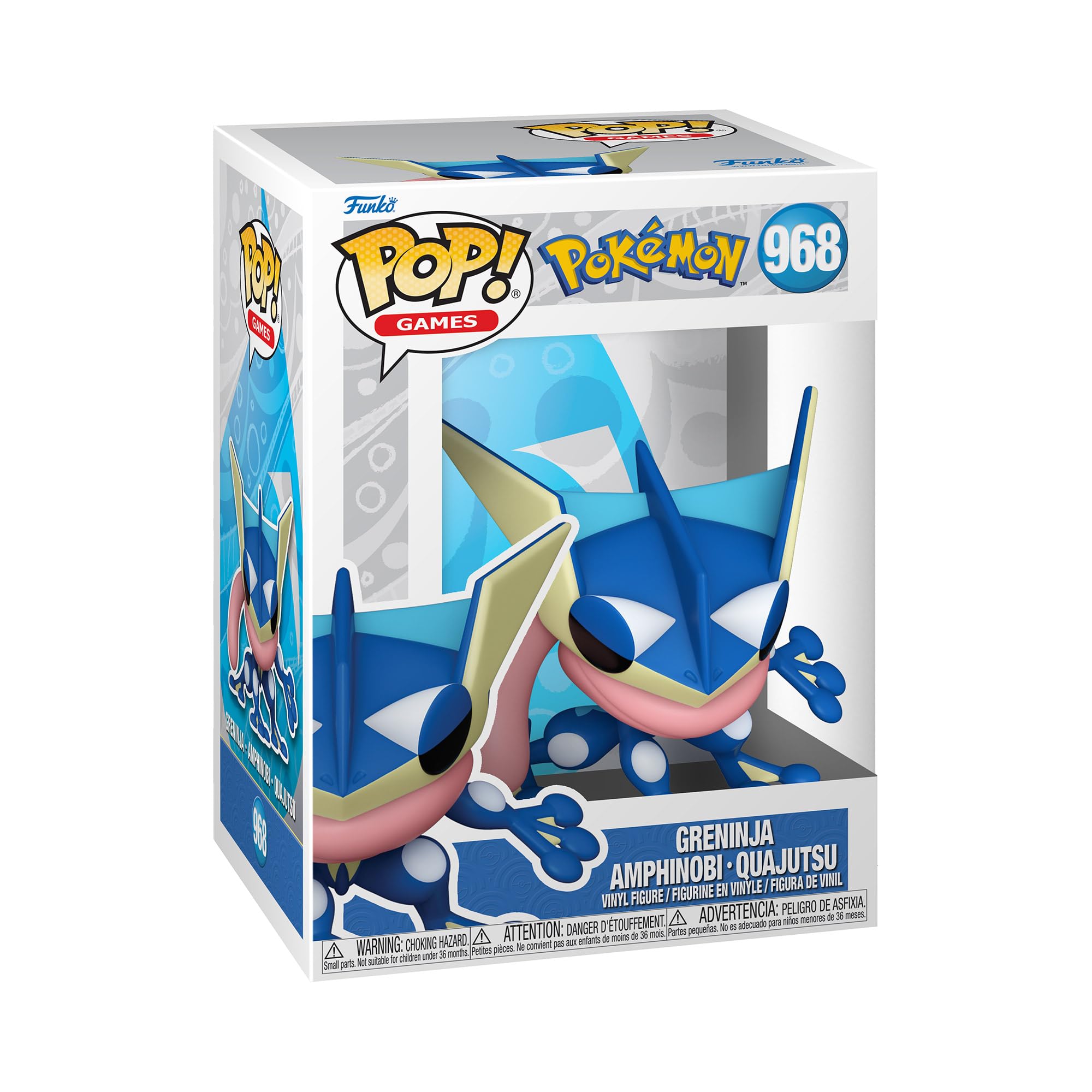 Funko POP! Games: Pokemon - Greninja - Collectable Vinyl Figure - Gift Idea - Official Merchandise - Toys for Kids & Adults - Video Games Fans - Model Figure for Collectors and Display