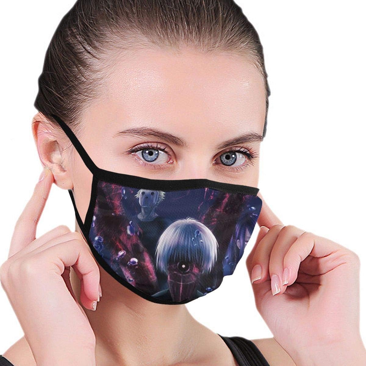 Tokyo Ghoul Kaneki Ken Mouth Mask UV Mask Protection Washable Face Mask