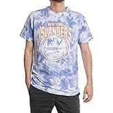 Calhoun NHL Surf & Skate Mens Team Logo Cloud Tie Dye Short Sleeve T-Shirt
