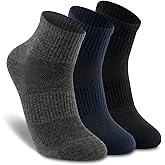 LIXIA Merino Wool Ankle Socks for Women and Men - Breathable, Moisture-Wicking, Odor-Resistant, Durable for All Seasons