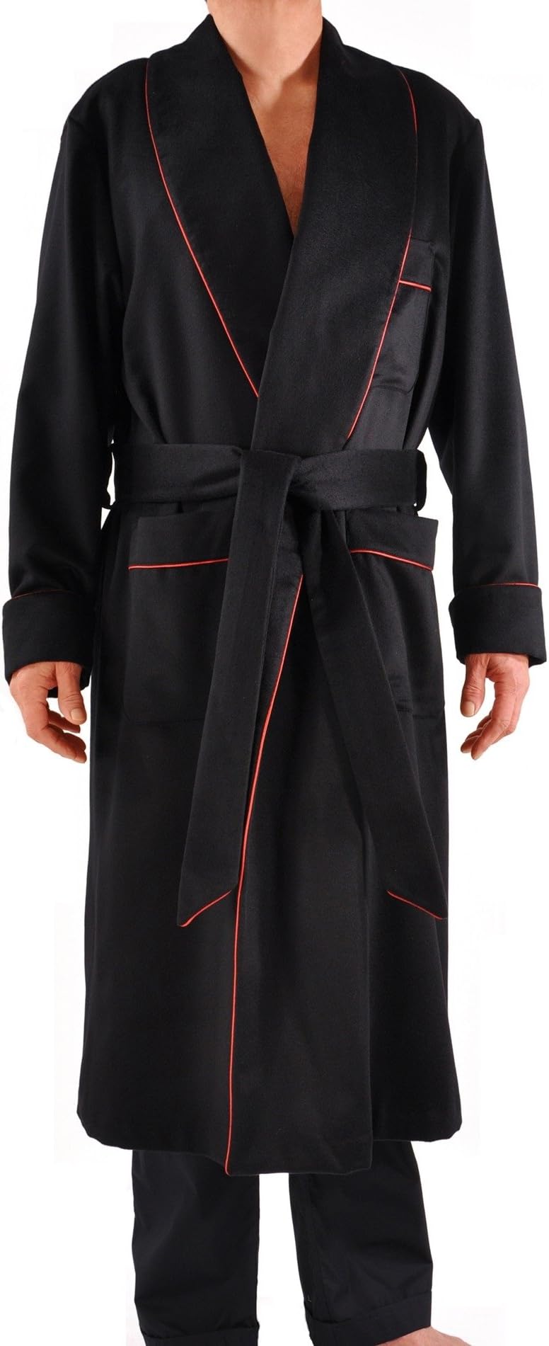 Our Own Ultrafine Silk-Lined Italian Cashmere Gents Robe-Pure Luxury