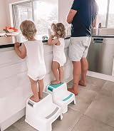 Dreambaby Two-Up Step Stool Toddler Bath Kitchen Non-Slip 200 Lb view 7