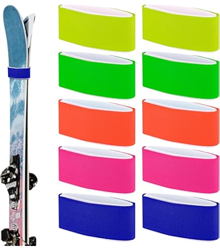 30 élastiques De Retenue Pour Freins De Ski – Caoutchouc Résistant Au Froid, 2,2x0,6 Pouces, Pour Fartage