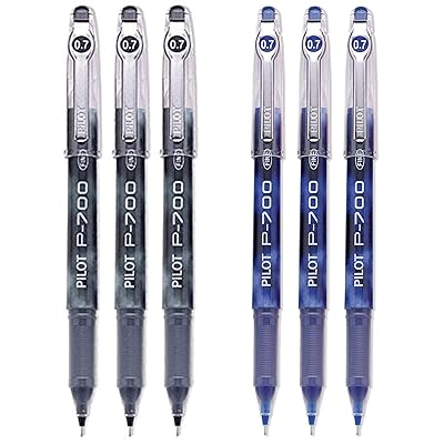 Pilot P-700 Rollerball Gel Pens Pack, BlackBlue Egypt Ubuy