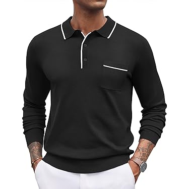 Amazon Best Sellers: Best Men's Polo Sweaters