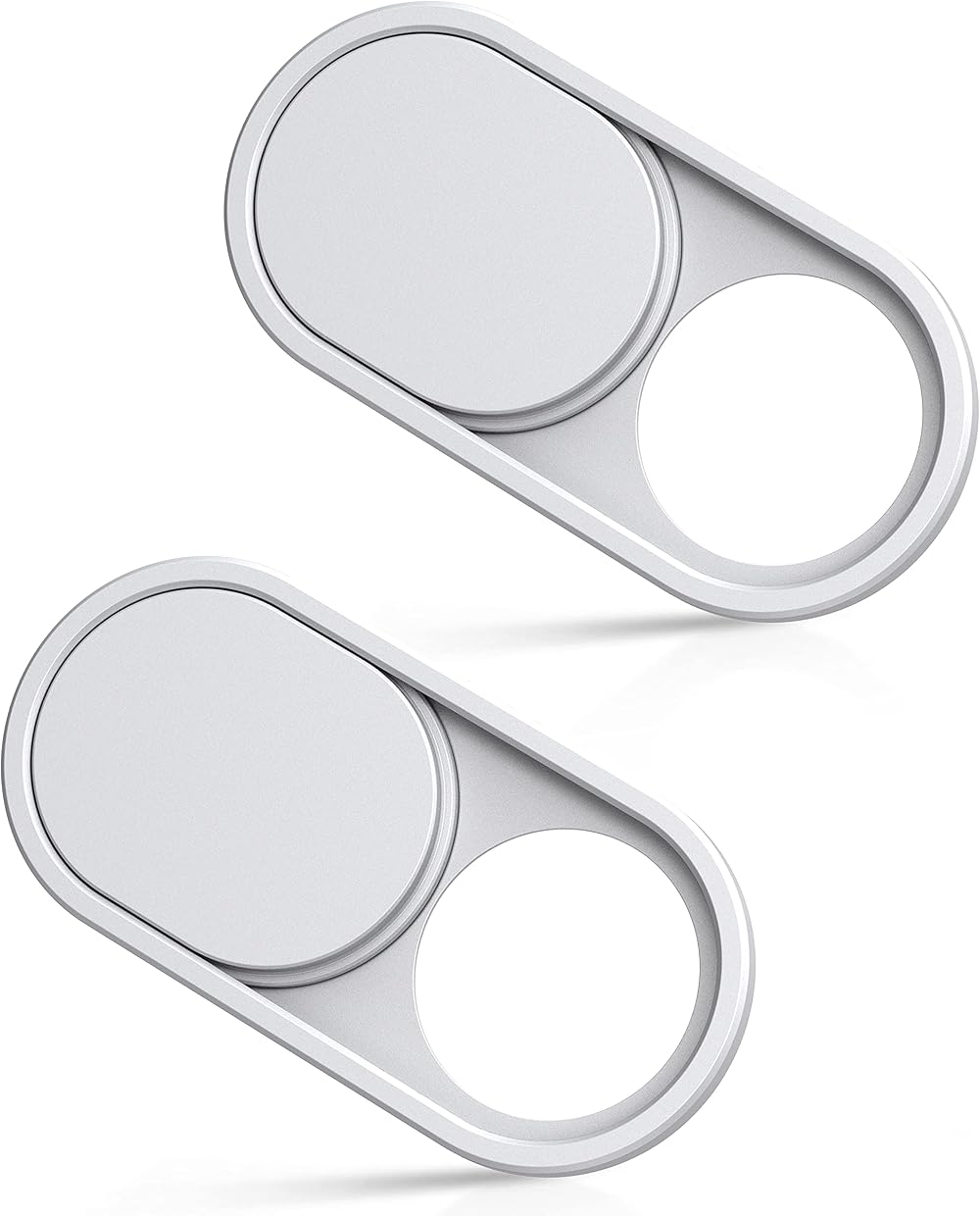 imluckies 2 Pack Metal Webcam Cover for Laptop MacBook iPad Tablet iPhone White