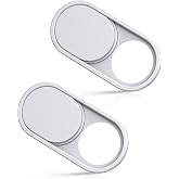 imluckies Metal Webcam Cover Slide, 0.023in Camera Cover for Laptop Computer, MacBook Pro/Air iMac iPad Tablet iPhone 8/7/6 P