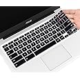 Keyboard Cover for ASUS Chromebook CX1 14", Chromebook Flip C434 2 in 1, ASUS C302CA/C423NA/C425TA/C433TA/C434TA-DH342T DSM4T DS384T C523NA Chromebook, ASUS Chromebook Protective Skin, Black