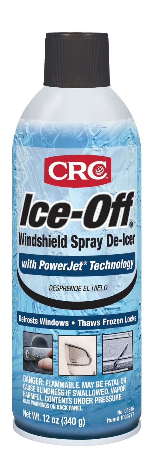 CRC 05346 IceOff Windshield Spray DeIcer 12 Wt Oz