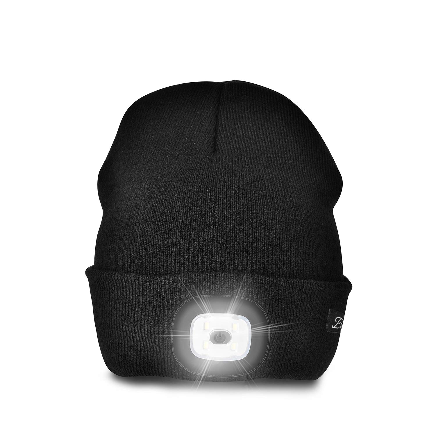 Etsfmoa Unisex Beanie with The Light Gifts for Men Dad Father USB Rechargeable Caps