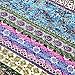 NEWLAKE Striped Jacquard Style Cotton Throw Pillow Covers (2 Pieces, 18X18 Inch)