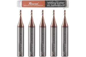 Xhorse Original 1.5mm Milling Cutter for Condor XC-Mini Plus/Plus II/XC-002 and Dolphin XP005/XP005L/XP007 Key Cutting Machine(1.5mm)