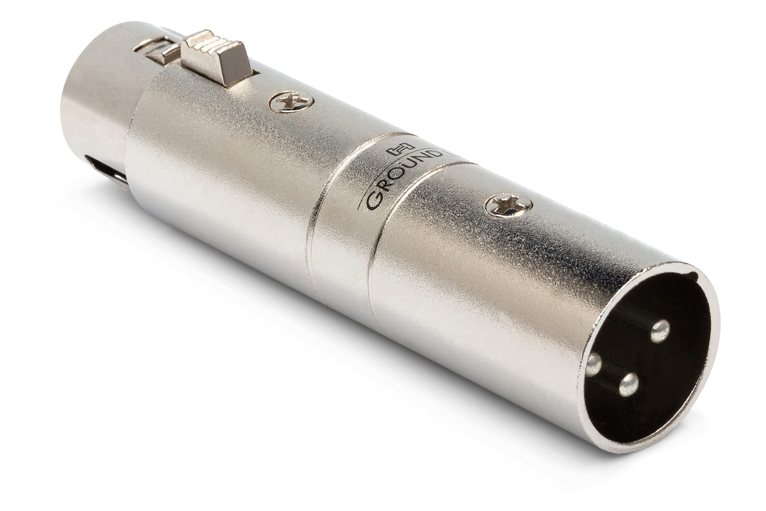 Hosa GLT-255 XLR3F to XLR3M Ground Lifter Adapter — image 1