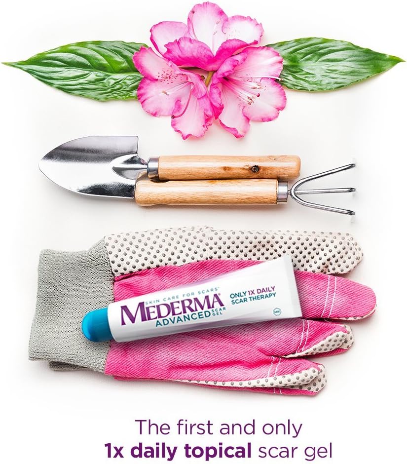 Mederma Advanced Scar Gel - 1x Daily: Use less, save more - Reduces the Appearance of Old & New Scars - #1 Doctor & Pharmacist Recommended Brand for Scars - 0.7 ounce, 0.7 Ounce : Scar Reducing Treatments : Beauty