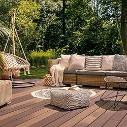 InstaDeck® Outdoor Flooring Tropical Walnut Kit