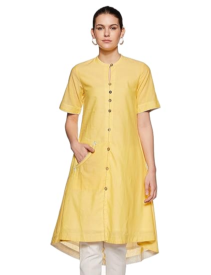 Women's Cotton a-line Kurta