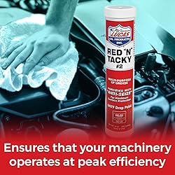 Lucas Red N Tacky Grease, 10 Pack | Water Resistant