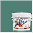 The Tile Doctor Starlike EVO - Litokol Glamour Epoxy Grout for Tile, Easy to Apply, Bathroom Pool Flooring Backsplash Grout - 430 Verde Pino