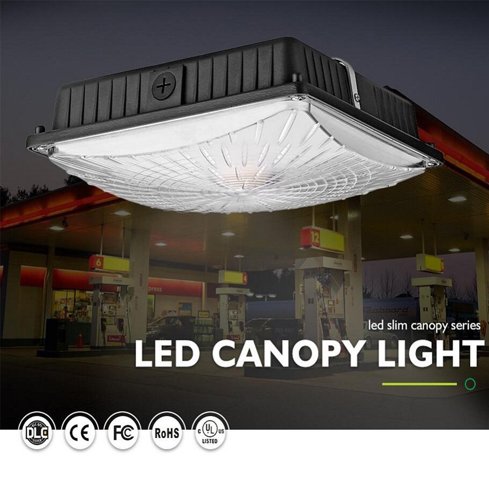 1000LED (4 Pack) LED Canopy Light, 65W, Ceiling Lights 1000LED (4 Pack) LED Canopy Light, 65W, Ceiling Lights