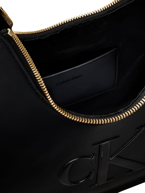Donna Borsa a Spalla Bold Ck Small con Tracolla, Nero (Black), Taglia Unica — foto 6 di 6