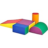 Amazon Basics Soft Climb and Crawl Play Set, 5-Piece