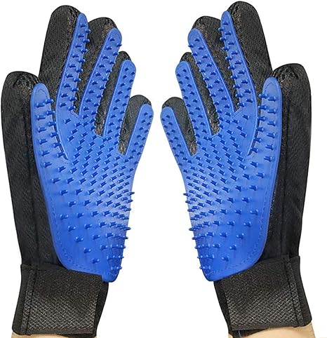 Gants Pour Chien Gant Brosse Chat Gant Toilettage Animaux Gant De Toilettage Massage Gant De Brossage Doux Pour Tous Les Chiens Et Chats A Fourrure Longue Et Courte 1 Paire Amazon Fr Animalerie