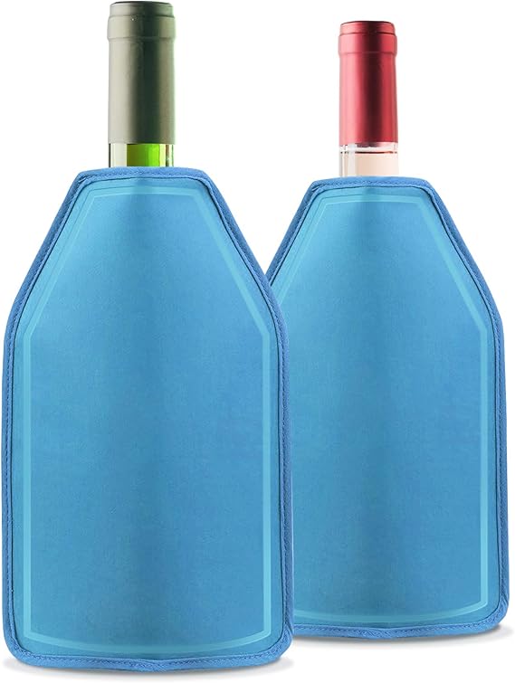 2 Pack Wine Gel Cooler Sleeves Long Lasting Cooling Effect Perfect
