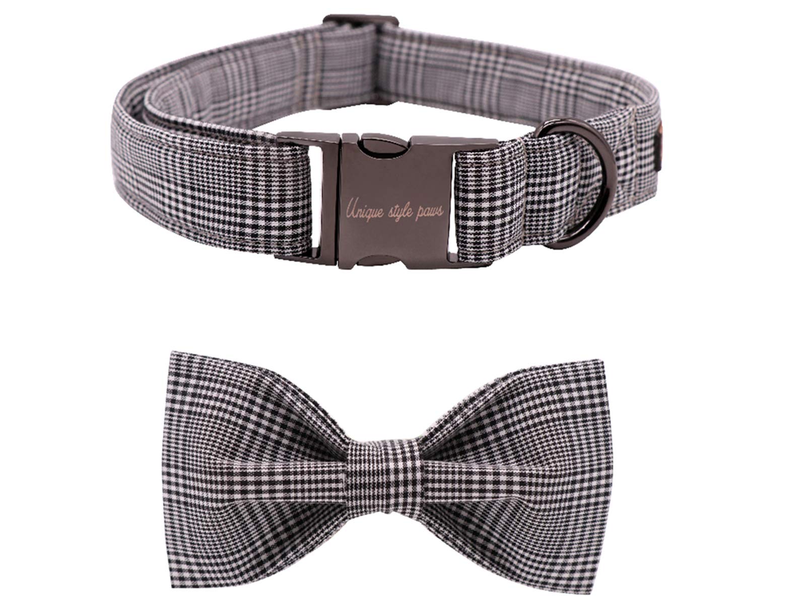 Unique Style Paws Dog Collar, Bow Tie Collar, Adjustable Collars or Dog Leashes for Small, Medium, Large Dogs and Cats