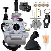 Carburetor for Suzuki Quadsport LT80 2x4 ATV Carb for Kawasaki KSF80 KFX80 | Replace for 15003-S005 13200-40B00 13200-40B10