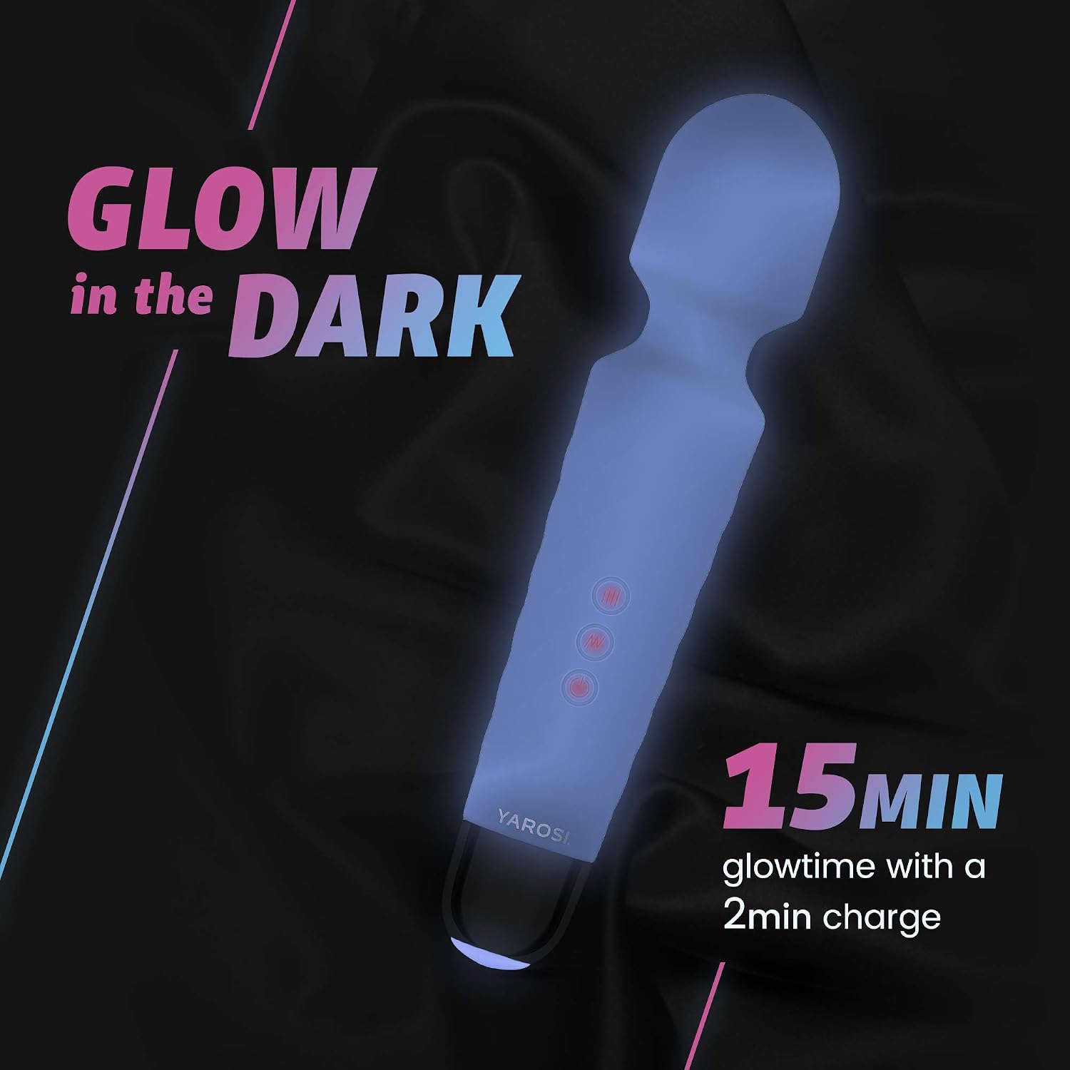 Yarosi Mini Massager- Strongest Cordless Handheld Vibrating Power, Best Rated for Travel Gift, Magic Stress Away - Image 4