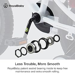RoyalBaby Freestyle Kids Bike Boys Girls 16 Inch