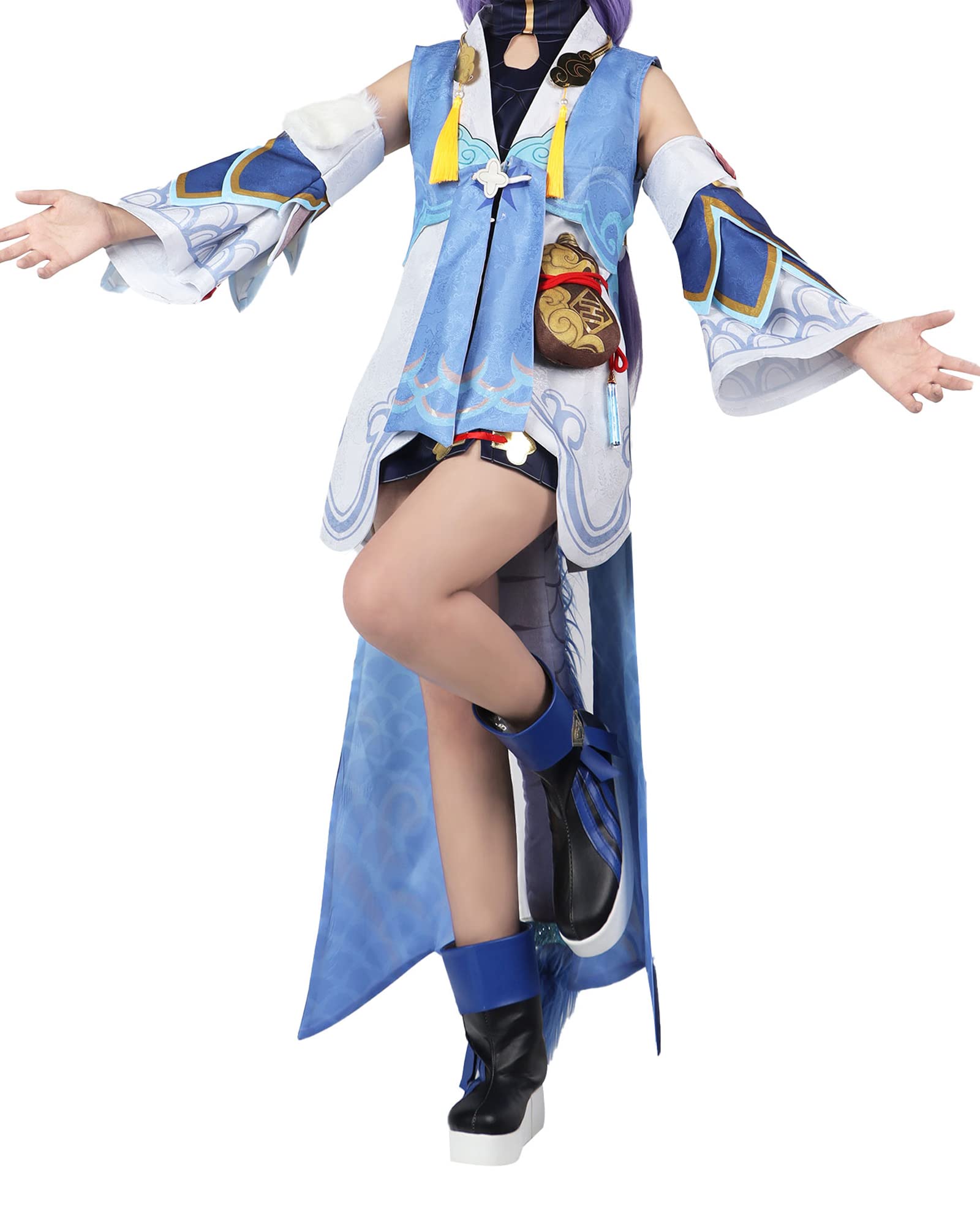 OSIAS Star Rail Bailu Cosplay Costume Set(L)