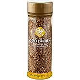 Wilton Gold Pearlized Sugar Sprinkles, Gold Sprinkles for Cookie & Cake Decorating 5.22 Oz.