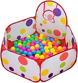Aoleytech 100/200 Pcs Play Balls Colorful Soft Plastic Ball Pit Toy Baby Kid view 5