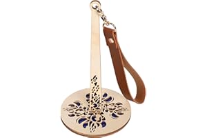 FRAGAMORY Yarn Holder, Yarn Spinner, Yarn Holder for Crocheting, Crochet Yarn Holder, Yarn Ball Holder, Yarn Spinner for Crocheting, Portable Wrist Yarn Holder, Portable Yarn Holder (Blue, 01)