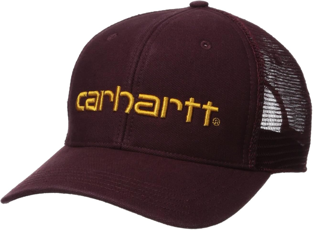 Carhartt Men's Dunmore Mesh Back Cap, Black, One Size at  Men’s Clothing store