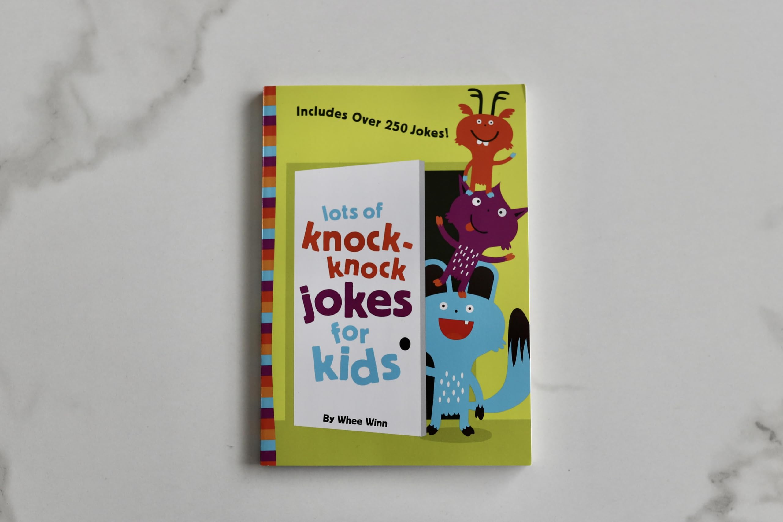 Lots of Knock-Knock Jokes for Kids: A Funny, Laugh Out Loud Busy Book for Children with Over 250 Jokes, Riddles, Tongue Twisters, and Puns Lots of Knock-Knock Jokes for Kids: A Funny, Laugh Out Loud Busy Book for Children with Over 250 Jokes, Riddles, Tongue Twisters, and Puns Paperback Kindle Spiral-bound
