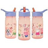 Peppa Pig Nostalgia Water Bottle with Flip up