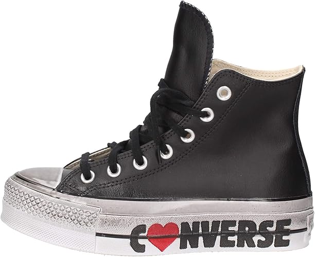 chuck taylor all star lift leather high top amazon