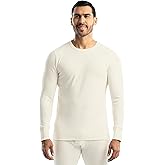 Realtree Mens Heavyweight Cotton Polyester Long Sleeve Thermal Underwear Top