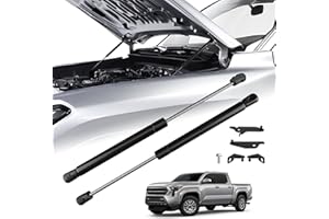 TECHPICCO Hood Struts for Toyota Tacoma 2024 2025+ and 4Runner 2025+, Hood Lift Support No Drill Front Gas Springs Shocks Compatible with Toyota Tacoma/4Runner Accessories