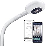 Nanit Plus - Smart Baby Monitor and Floor Stand: Camera with HD Video & Audio - Sleep Tracking - Night Vision - Temperature &