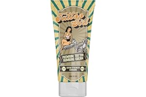 TATTOO GIRL Painless Tattoo Numbing Cream - 4% Formula Skin Numbing Cream for Tattoos Extra Strength - Topical Anesthetic Pain Numbing Relief Cream For Piercing, Waxing, Microblading, Hair Removal - 1 oz (30mL)