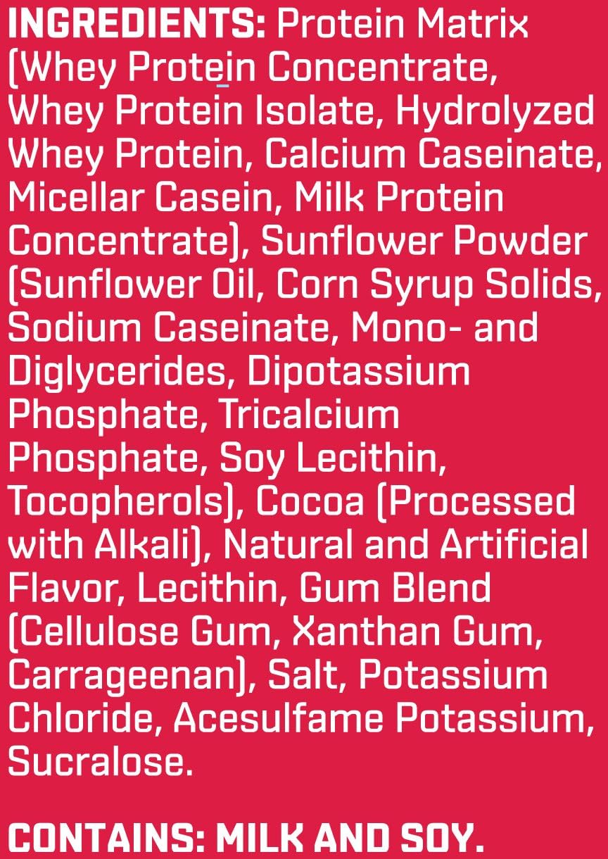 BSN SYNTHA-6 EDGE Protein Powder, with Hydrolyzed Whey, Micellar Casein, Milk Protein Isolate, Low Sugar, 24g Protein, Chocolate Milkshake, 48 Servings: Health & Personal Care