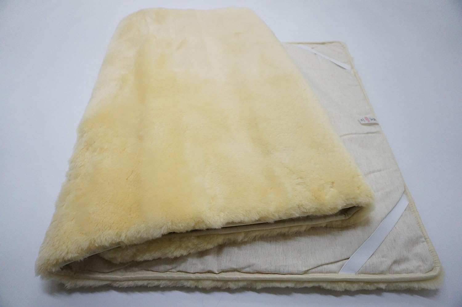 MILABERT Genuine Medical Rectangular Sheepskin Bed pad Underlay