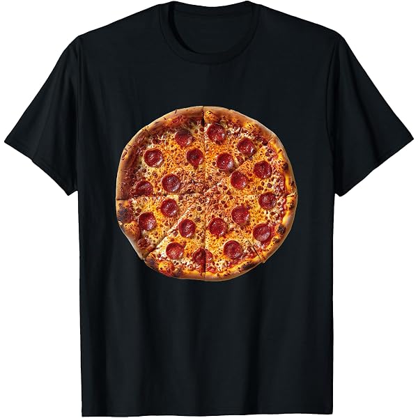 T-shirt Divertente Pizza Slut Parodia - Bees Knees Tees, 100% Cotone, Stampa Di Qualità, Taglia XL