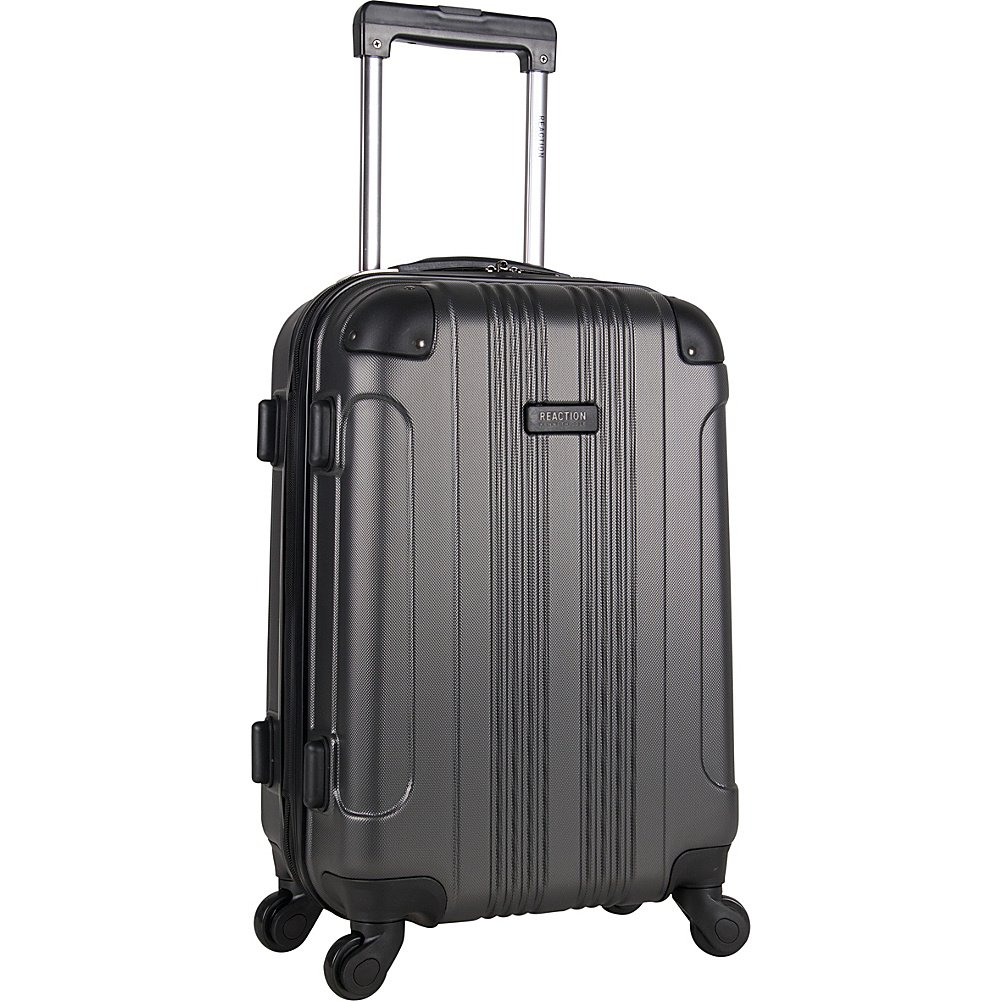 Kenneth Cole REACTION Out of Bounds Lightweight Hardshell 4-Wheel Spinner Luggage, Rose Gold, 20-Inch Carry On