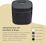 Vital Baby Nurture UV Steriliser & Dryer Onyx Black 5 Minute Fast Cycle 99.99% view 2
