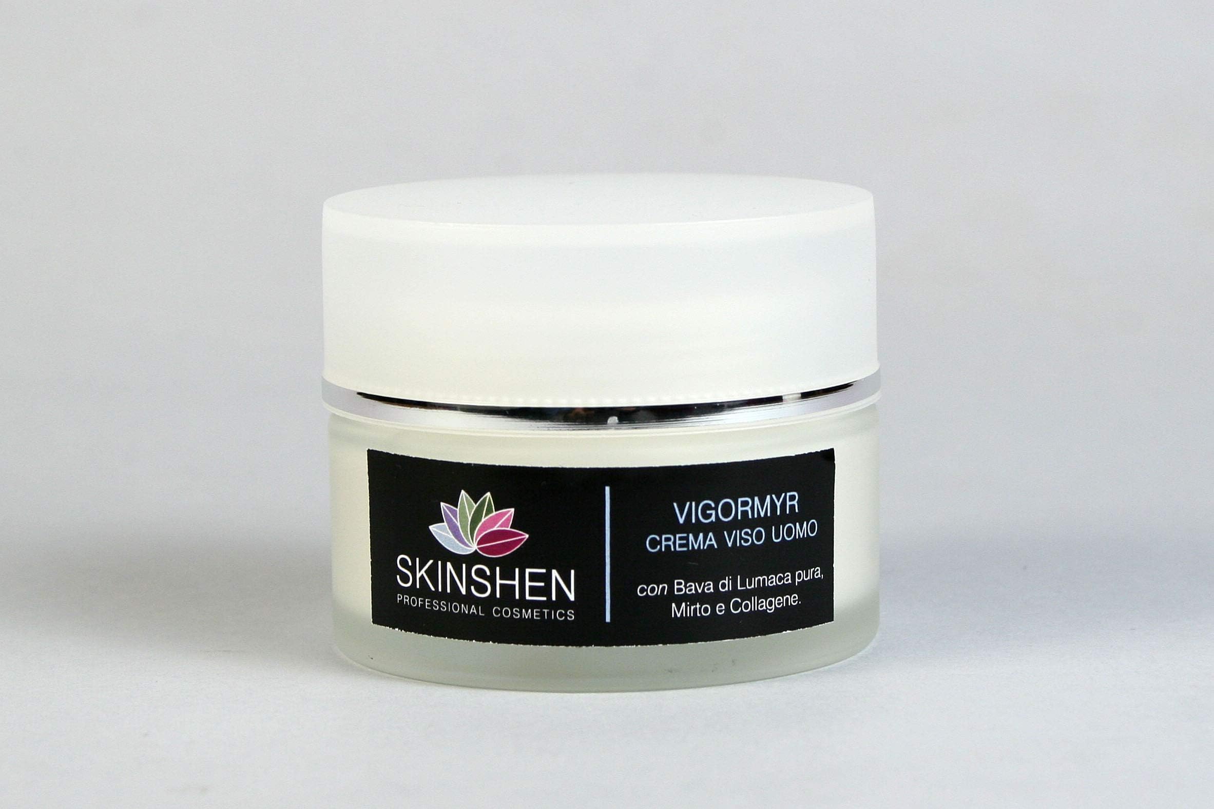 Vigormyr Men's Face Cream (50ml) Snail Berry, Collagen, Myrtle